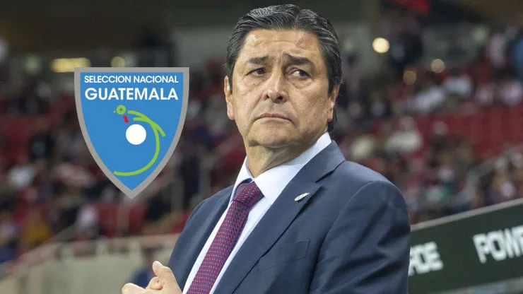 Luis Fernando Tena, DT de Guatemala.