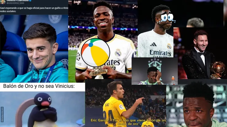 Balón de Oro 2024: los memes no perdonaron a Vinicius y al Real Madrid