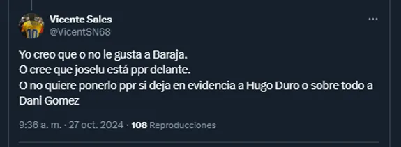 Aficionados del Valencia en las redes