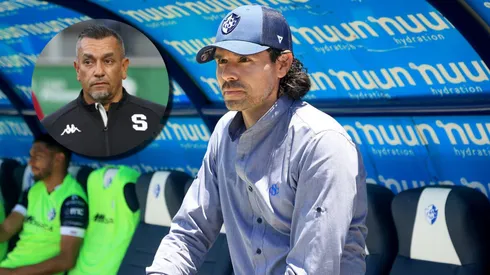 Greivin Mora le apunta a José Giacone