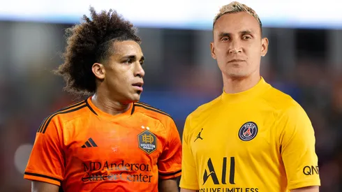 Adalberto Carrasquilla desafía a Keylor Navas ante la mirada del mundo.