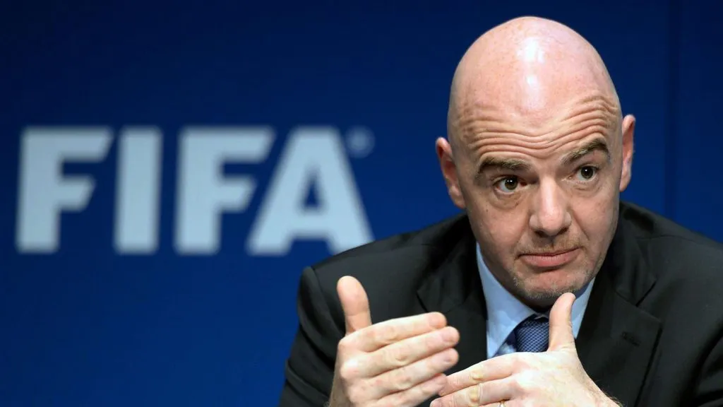 Gianni Infantino, presidente de la FIFA (Getty).