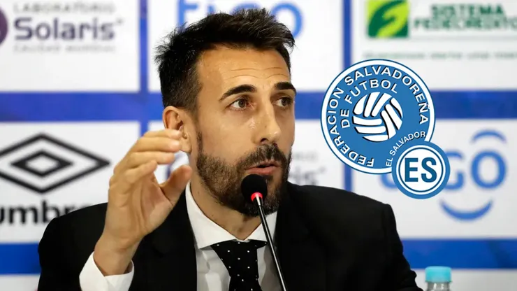 David Dóniga, entrenador de El Salvador.