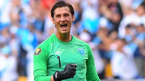 Hagen, portero de Guatemala.