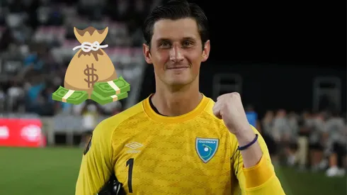 Hagen, portero de Guatemala.