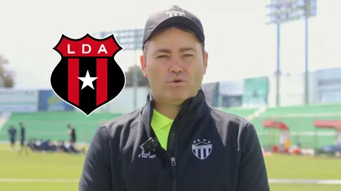 Javier López, DT de Antigua GFC.