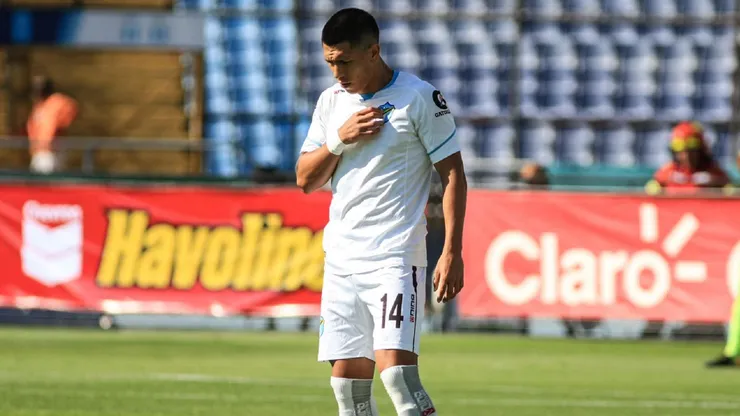 Rafa Morales, jugador de Comunicaciones.