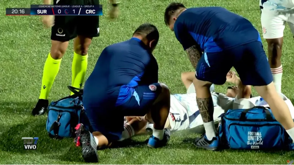 Jefferson Brenes sufrió una grave lesión a finales de 2024 (TD7).