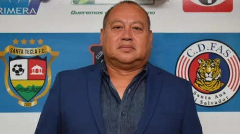 Samuel Gálvez, presidente de la Primera División de El Salvador.