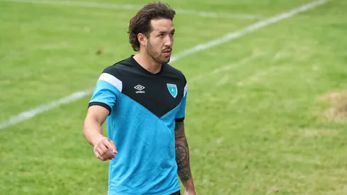 Aaron Herrera, jugador de Guatemala.
