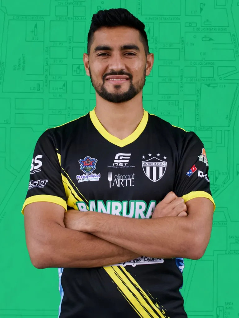Luis José Morán, jugador de Antigua GFC.