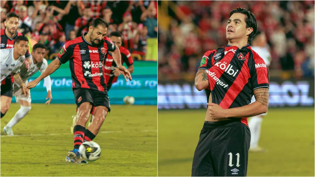 Celso Borges y Diego Campos atraviesan un gran momento en Alajuelense. (Fotos: LDA)