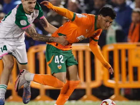 Warren Madrigal se llevó de su debut en Valencia algo que muchos futbolistas nunca llegan a conseguir