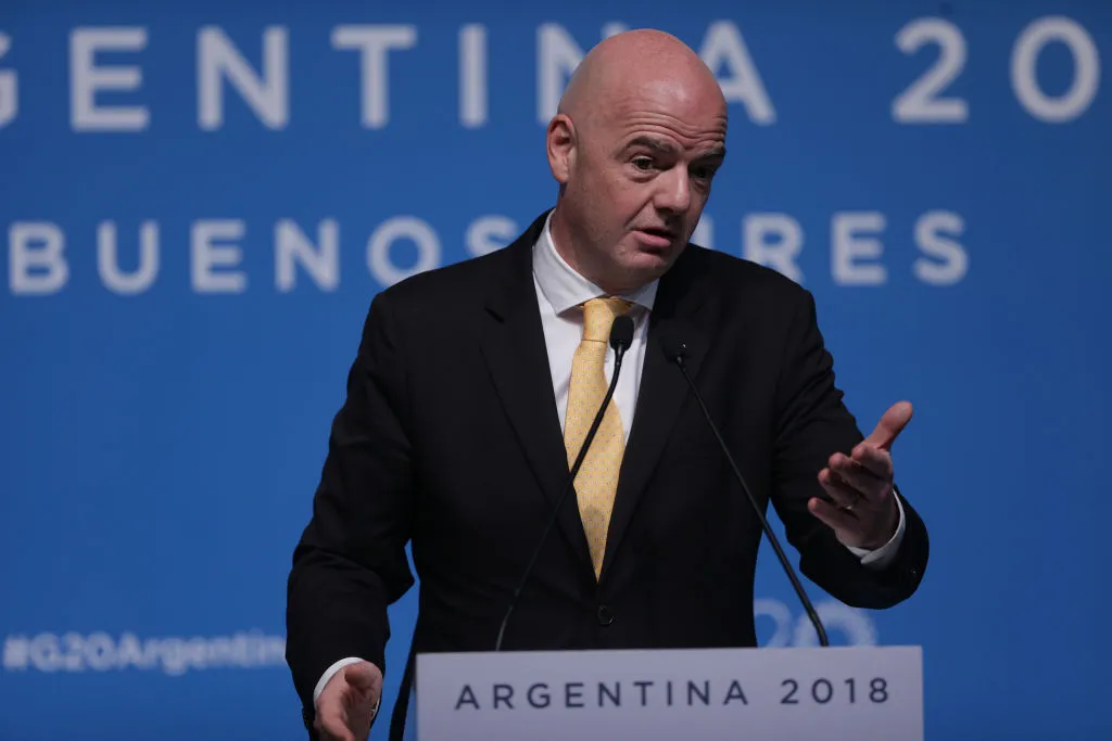 Gianni Infantino presidente de la FIFA