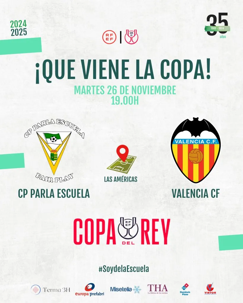 Valencia jugará este martes con un equipo de la séptima división.