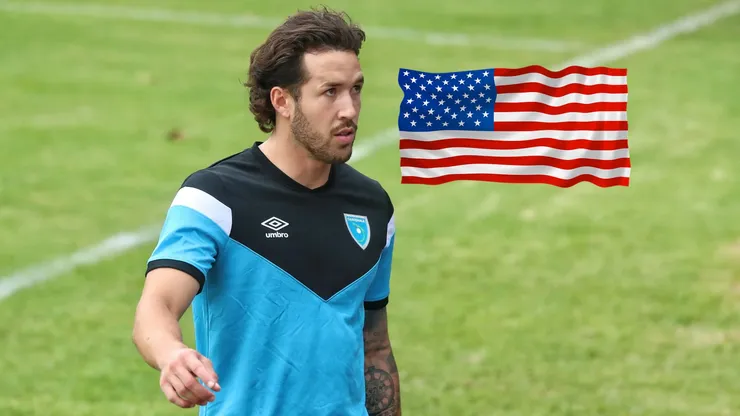 Aaron Herrera, jugador de Guatemala.