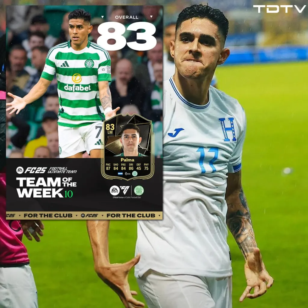 Luis Palma, parte del equipo ideal de esta semana.