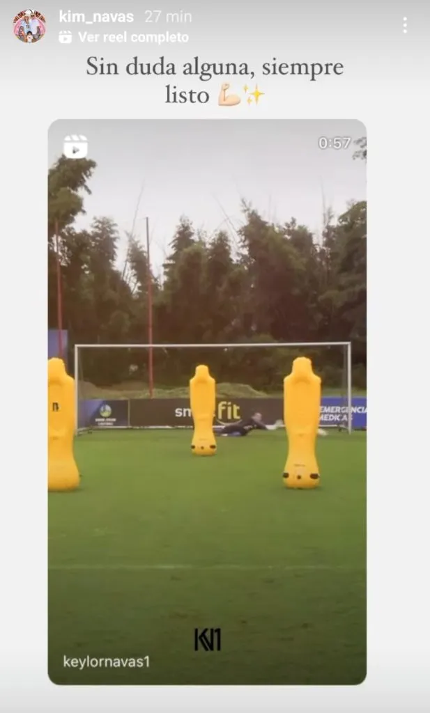 La publicación de la hermana de Keylor Navas.