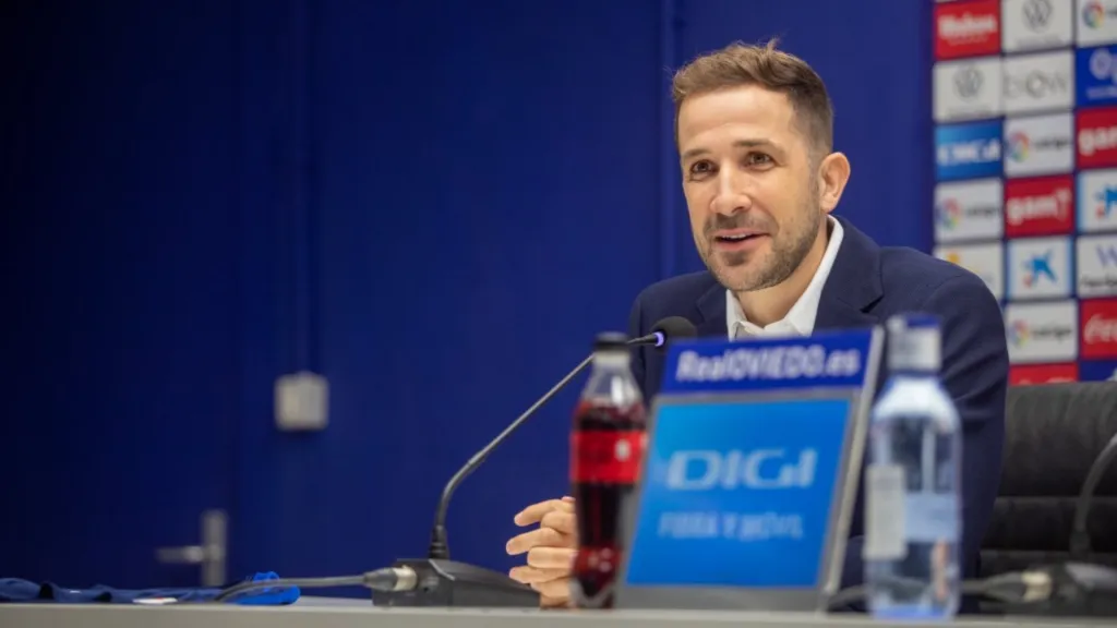 Agustín Lleida, ex LDA, lleva más de tres meses en Real Oviedo. (Foto: Real Oviedo)