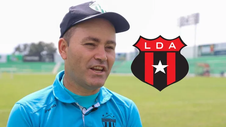 Javier López, DT de Antigua GFC.