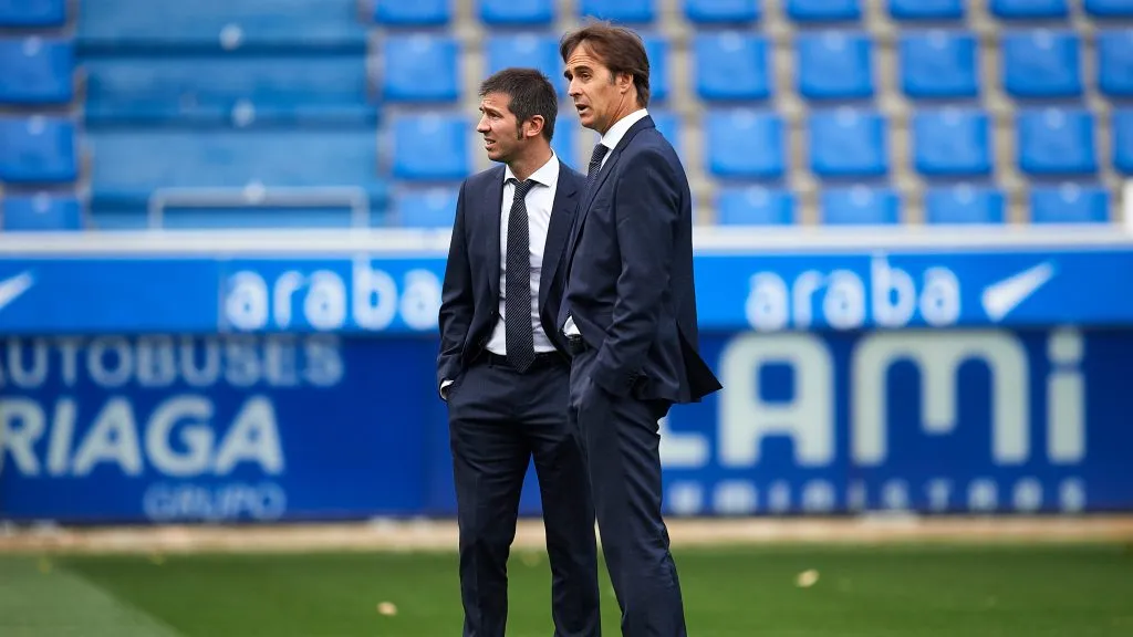 Albert Celades se fue de España y acompañó a Lopetegui en el Real Madrid.