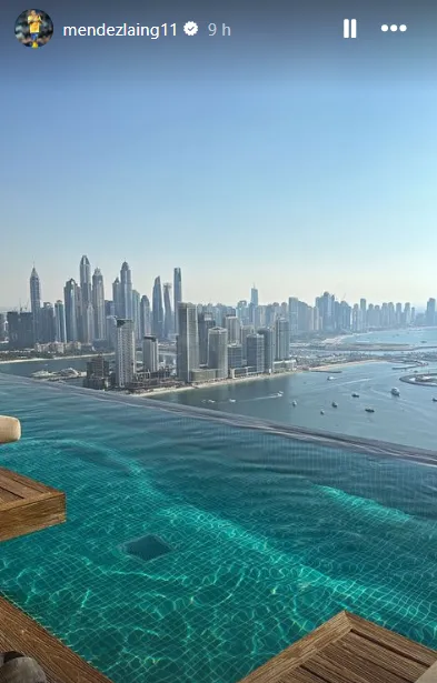 Nathaniel Mendez-Laing en Dubai.