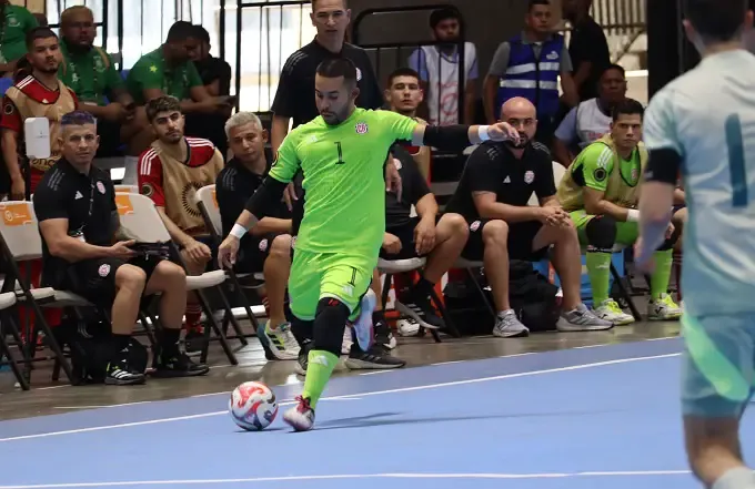 Vargas es una de las principales figuras del futsal de Costa Rica (LIFUTSAL).