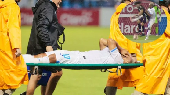 ¡Terrible! El Chino Huerta lesiona a una de las figuras de Honduras