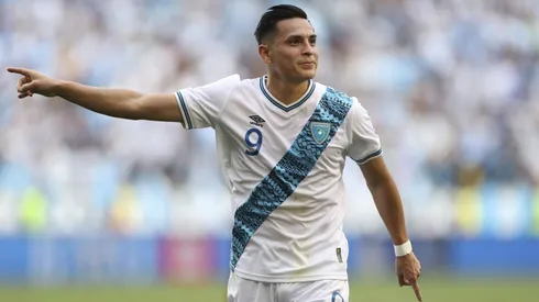 Rubio Rubín, delantero de Guatemala.