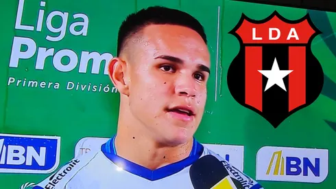 Chévez sorprende a Alajuelense.