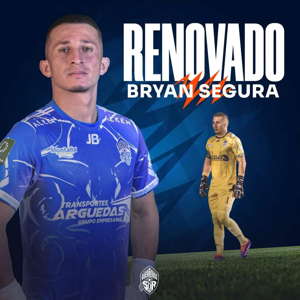 Bryan Segura renovó con Pérez Zeledón.