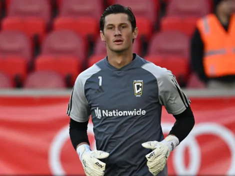 Nicholas Hagen recibe un fuerte golpe en Columbus Crew
