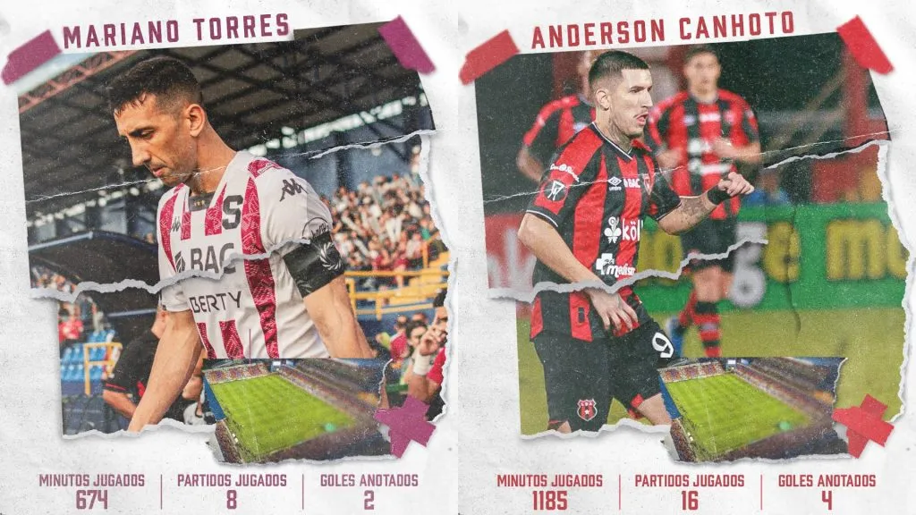 La comparación de Unafut expuso a Mariano Torres. (Instagram)