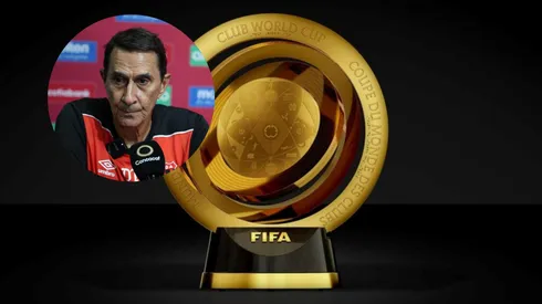 El trofeo oficial del Mundial de Clubes.