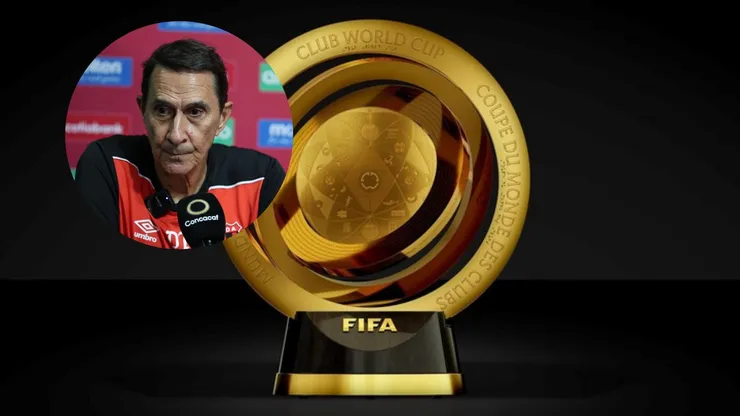 El trofeo oficial del Mundial de Clubes.