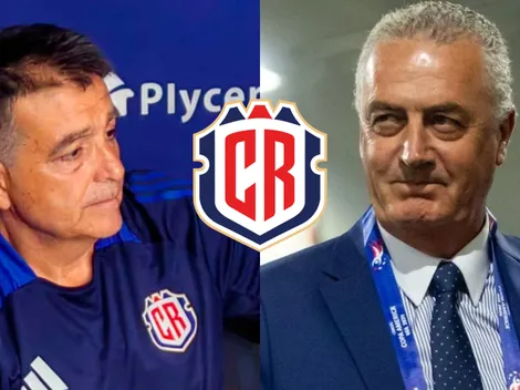 Polémica en Costa Rica: la foto de Concacaf que condena a Gustavo Alfaro y Claudio Vivas