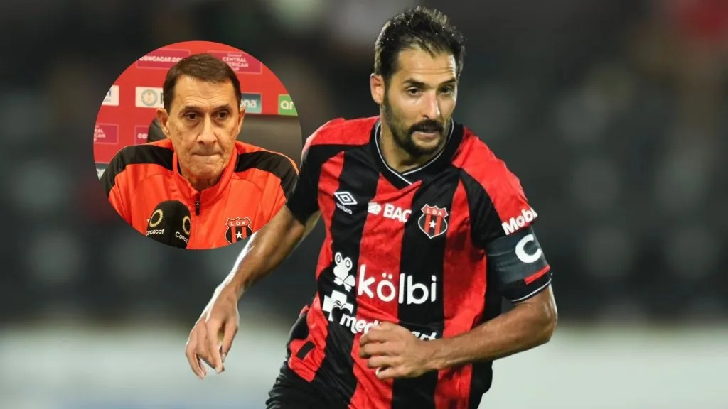 Celso Borges con la camiseta de Alajuelense.