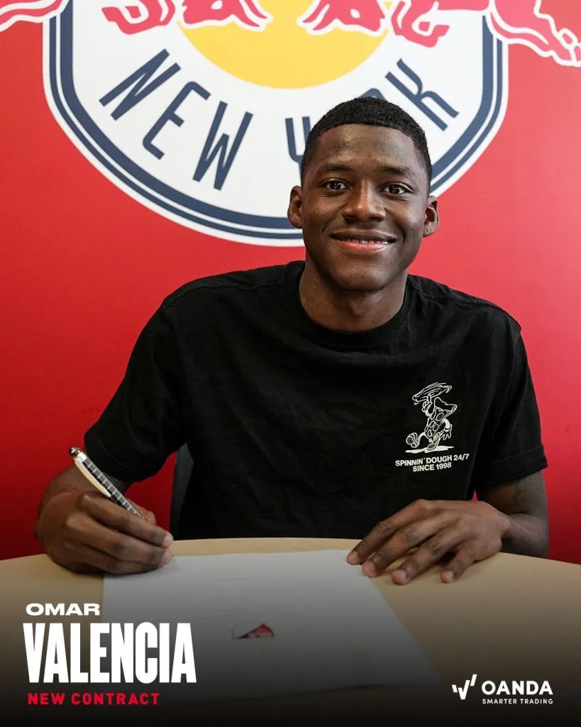 La imagen que publicó New York RB para darle la bienvenida al primer equipo.