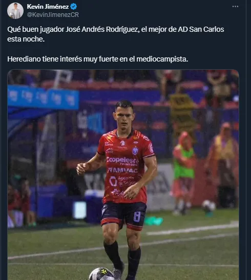 José Andrés Rodríguez – San Carlos