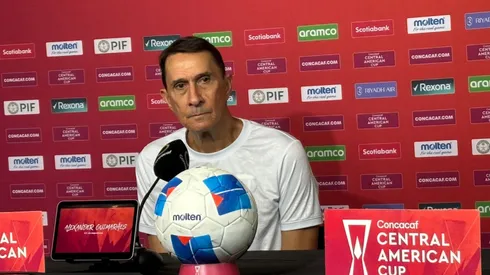 “Esperemos a que termine el partido”: Guimaraes deja una puerta abierta por si sale campeón de la Copa Centroamericana.