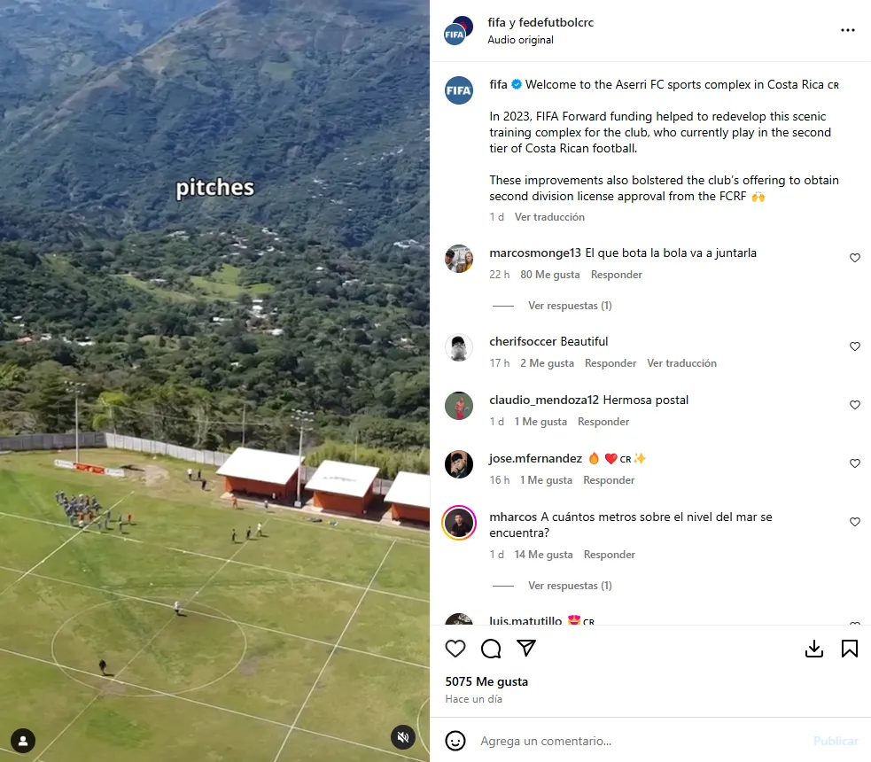 El video de la FIFA sobre la inversión millonaria