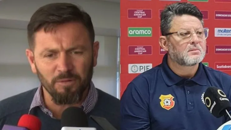 Tensión entre Rolando Fonseca y Jafet Soto.