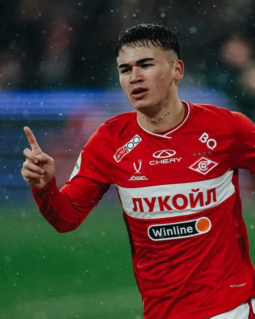 Ugalde anotó un doblete para el Spartak (Spartak Moscú).