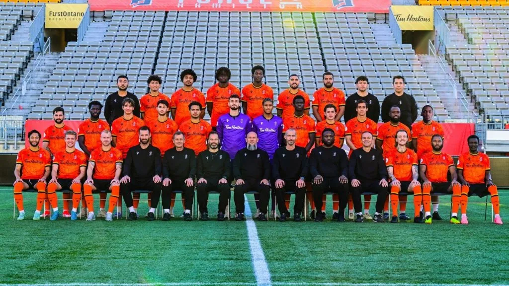 El plantel del Forge (Forge FC).