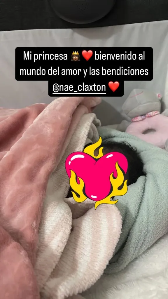 La historia de Instagram de Javon East (Instagram).