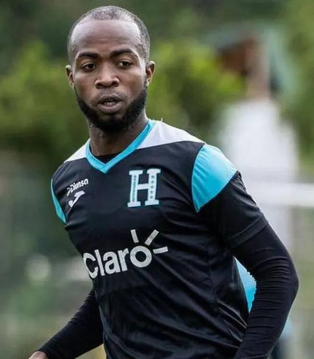 Gerson Chávez, jugador de Honduras.