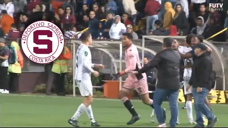 Referente de Saprissa celebra la agresión de Esteban Alvarado a Fernán Faerron con un picante mensaje.