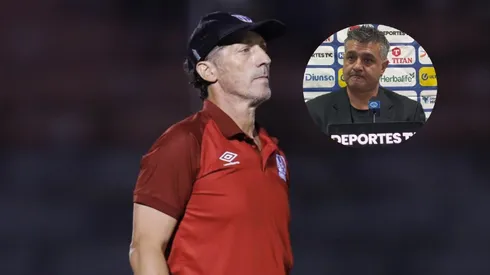 Pedro Troglio responde a Diego Vásquez sobre el arbitraje del Motagua vs Olimpia
