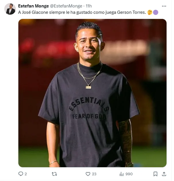 Monge avisó lo que se viene. (x.com)