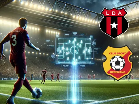 IA predice si habrá remontada de Alajuelense en la Gran Final ante Herediano